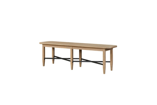 Suede Bench