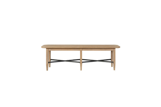 Suede Bench