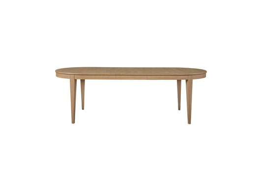 Suede Oval Leg Table