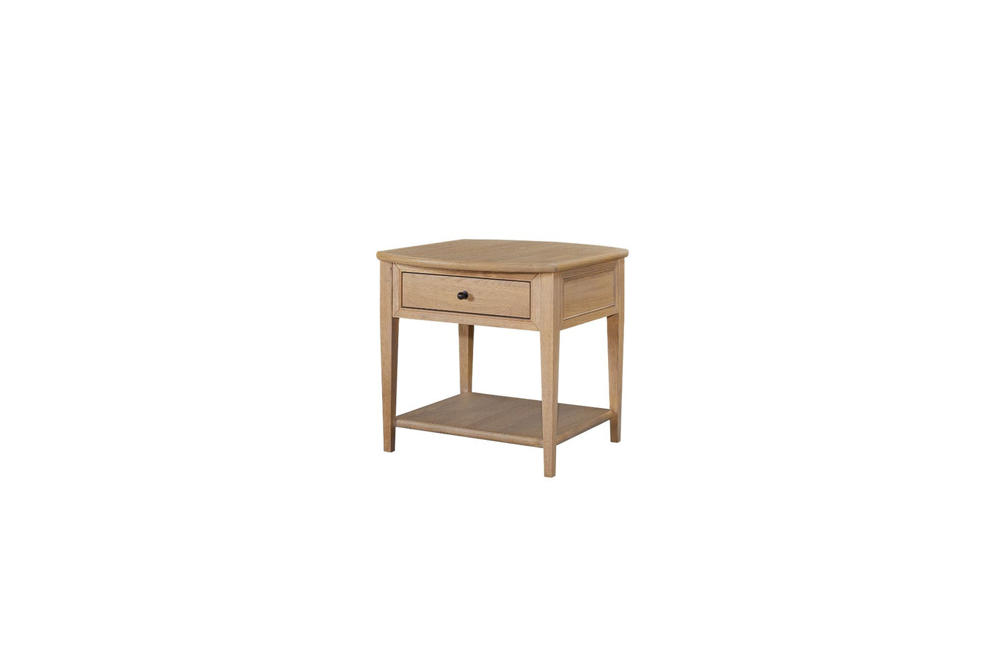 Suede End Table