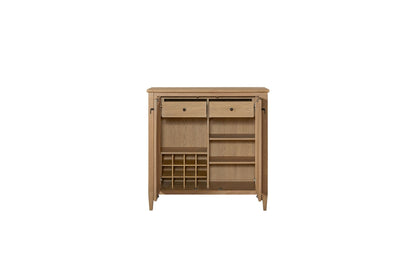 Suede Bar Cabinet