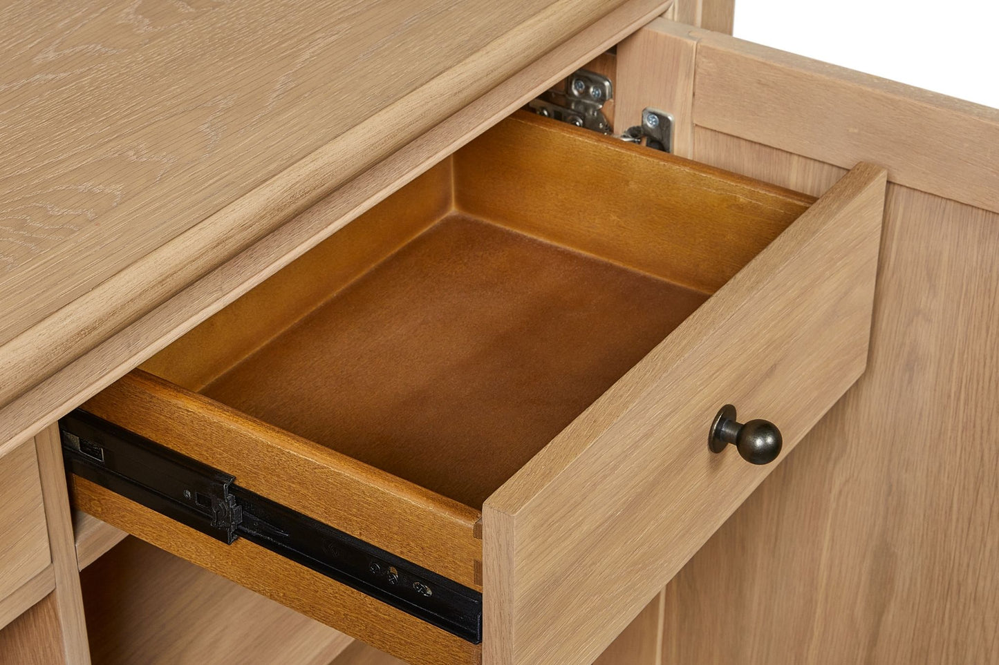 Suede Bar Cabinet